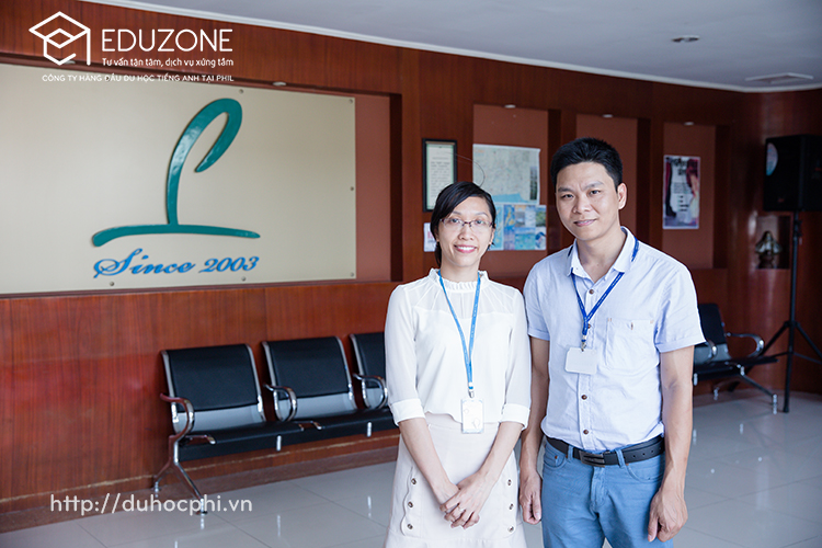 Anh Nguyễn Đăng Hiển - Giám đốc Eduzone thăm và làm việc tại trường Anh ngữ Philinter, Cebu
