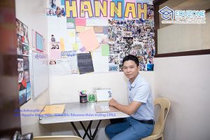 Giám đôc Eduzone tham gia lớp học thử tại trường Cpils