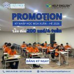 Promotion Kỳ Xuân Hè 2026 - Help English - Eduzone
