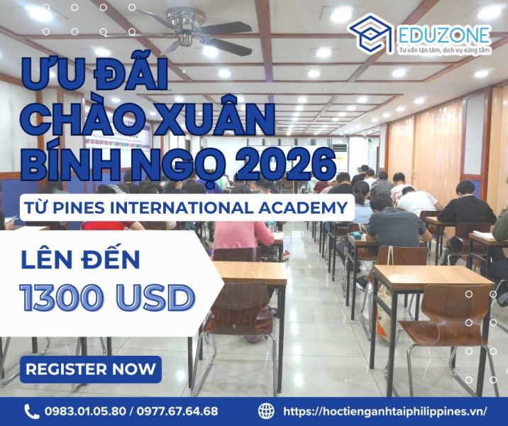 Ưu đãi Xuân - Pines Academy - Eduzone