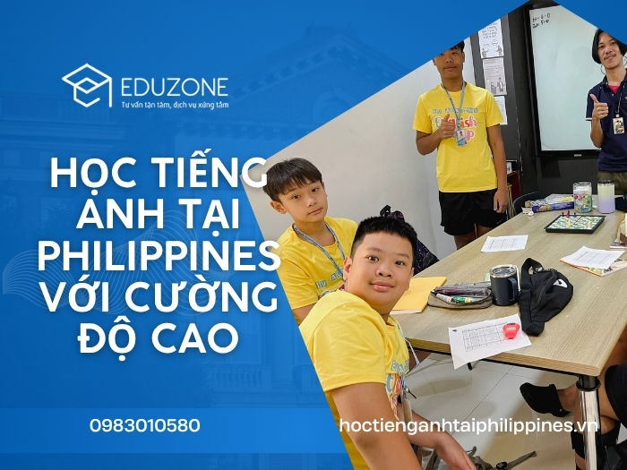 Học tiếng Anh cường độ cao tại Philippines: 12 tiếng mỗi ngày và kết quả kinh ngạc.